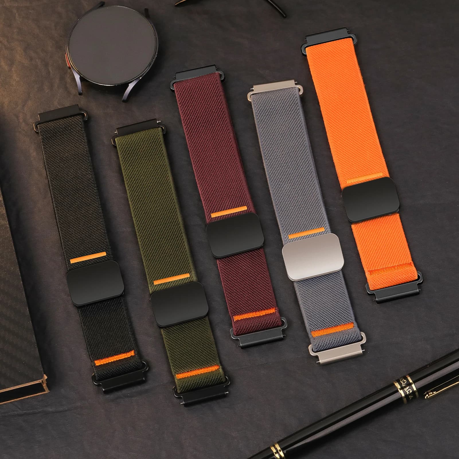 20mm 22mm nylon watch strap for SUUNTO RACE Run/S magnetic bracelet for SUUNTO VERTICAL/Ocean/5 9 PEAK/3