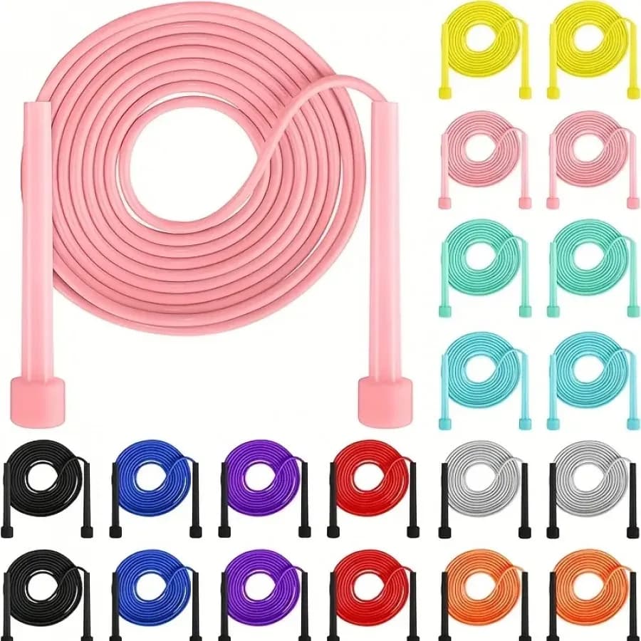 Fitness tool for fast training with rope for non-slip PVC jump