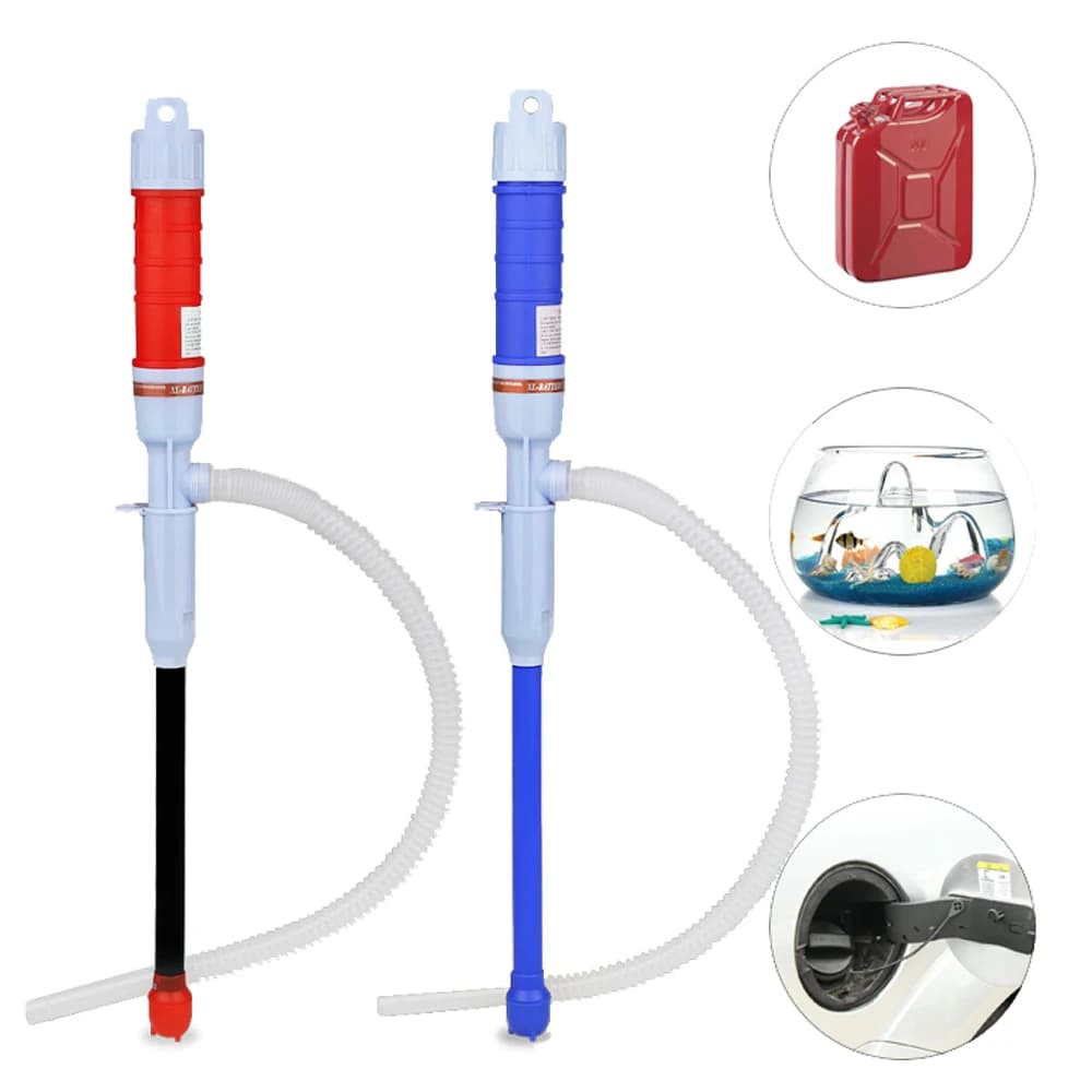 Power Pump for Liquid Transfer 2026, Siphon Pump Battery Portable for Water and Fuel, Auto Tool