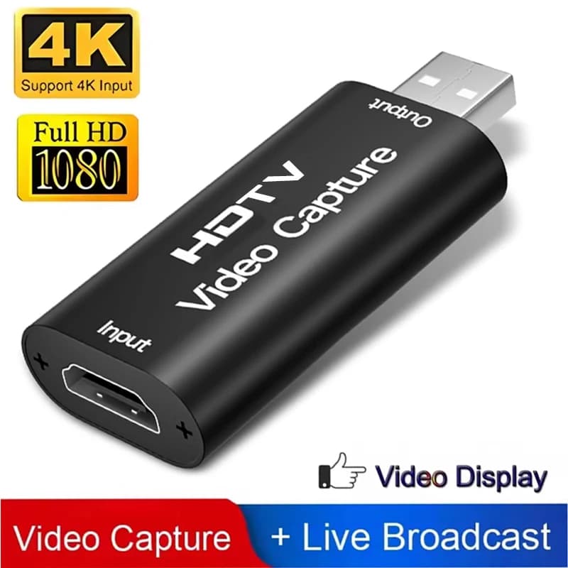 USB 2.0 1080P USB 2.0 HDMI Game Grabber Box for Camera DVD Recording PC Placa De Video Streaming live PS4