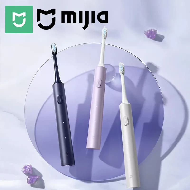 Sonic electric toothbrush MIJIA T302 with USB charging, rechargeable, for adults, waterproof, for teeth whitening.