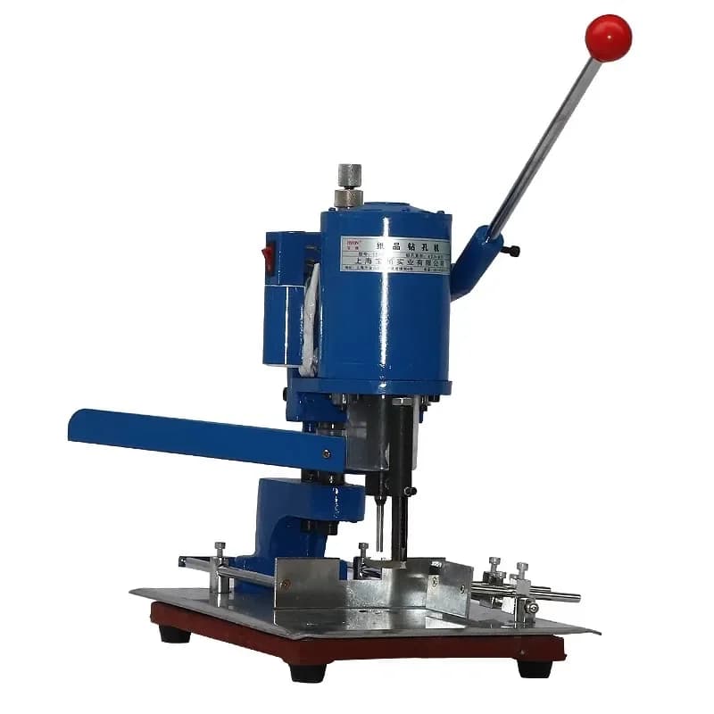 Plastic Bag Punching Machine, Photo Album Punching Machine, Single Hole Marking Machine 150A, Perforator
