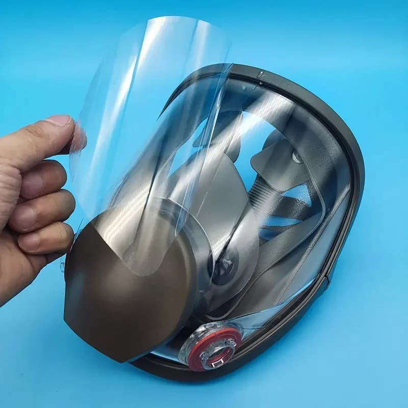 Spray mask cover Anti-scratch protective film for gas mask lenses 6800 Breather Screen protection for full-face windows Painting