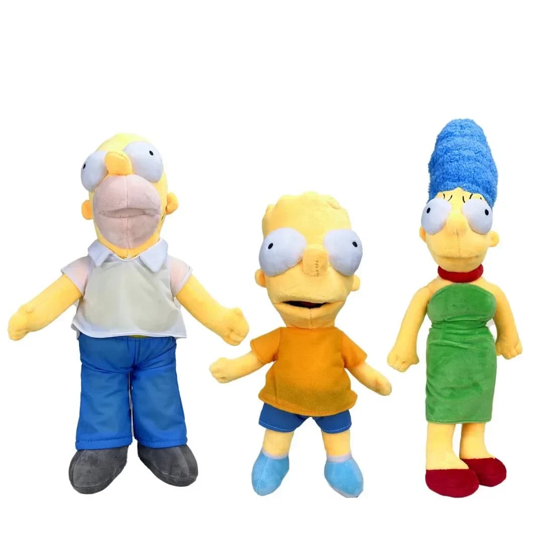 Nuovo * Simpsons bambola di peluche Assen giocattoli per la famiglia animazione bambola periferica regalo bambini comfort giocattoli regalo di compleanno regalo di Natale!!!