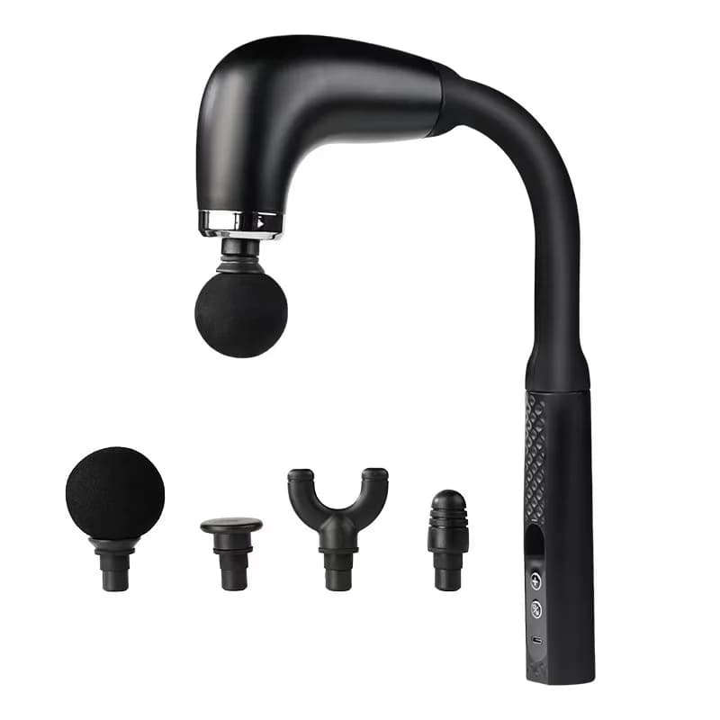 Pistola Massaggiante a Percussione Profonda da 10MM Migliorata per Sollievo dal Dolore Muscolare a Collo, Spalle, Vita e Gambe - Portatile, Regalo Ideale per l'Uso Quotidiano