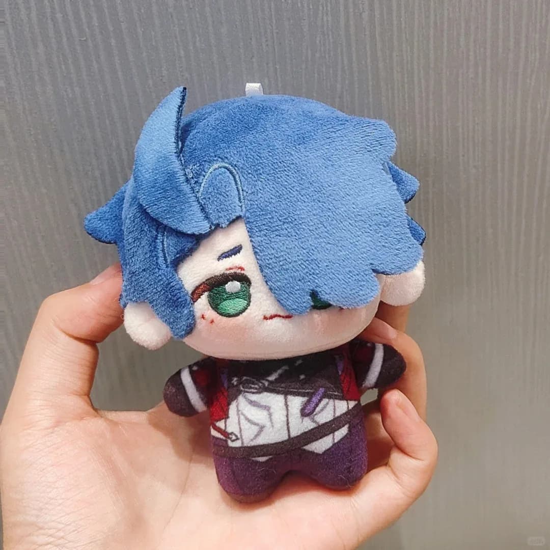 Peluche Anime Honkai Star Rail Sampo Koski 10cm, Bambola Imbottita, Giocattolo, Portachiavi, Ciondolo, Regalo di Compleanno e Natale