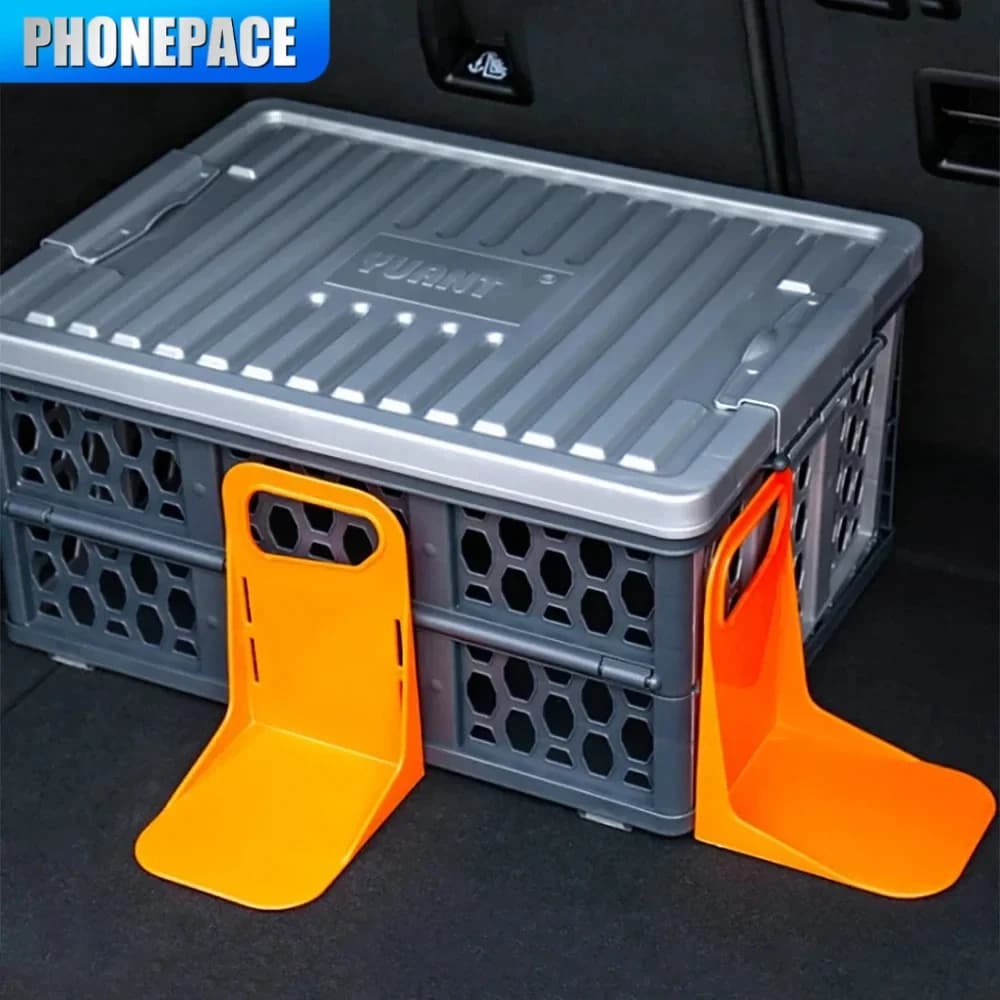 1PC Multifunction Car Rear Luggage Car Auto Tool Holder Fixed Luggage Box Bag Holder For Shockproof Organizer Fence