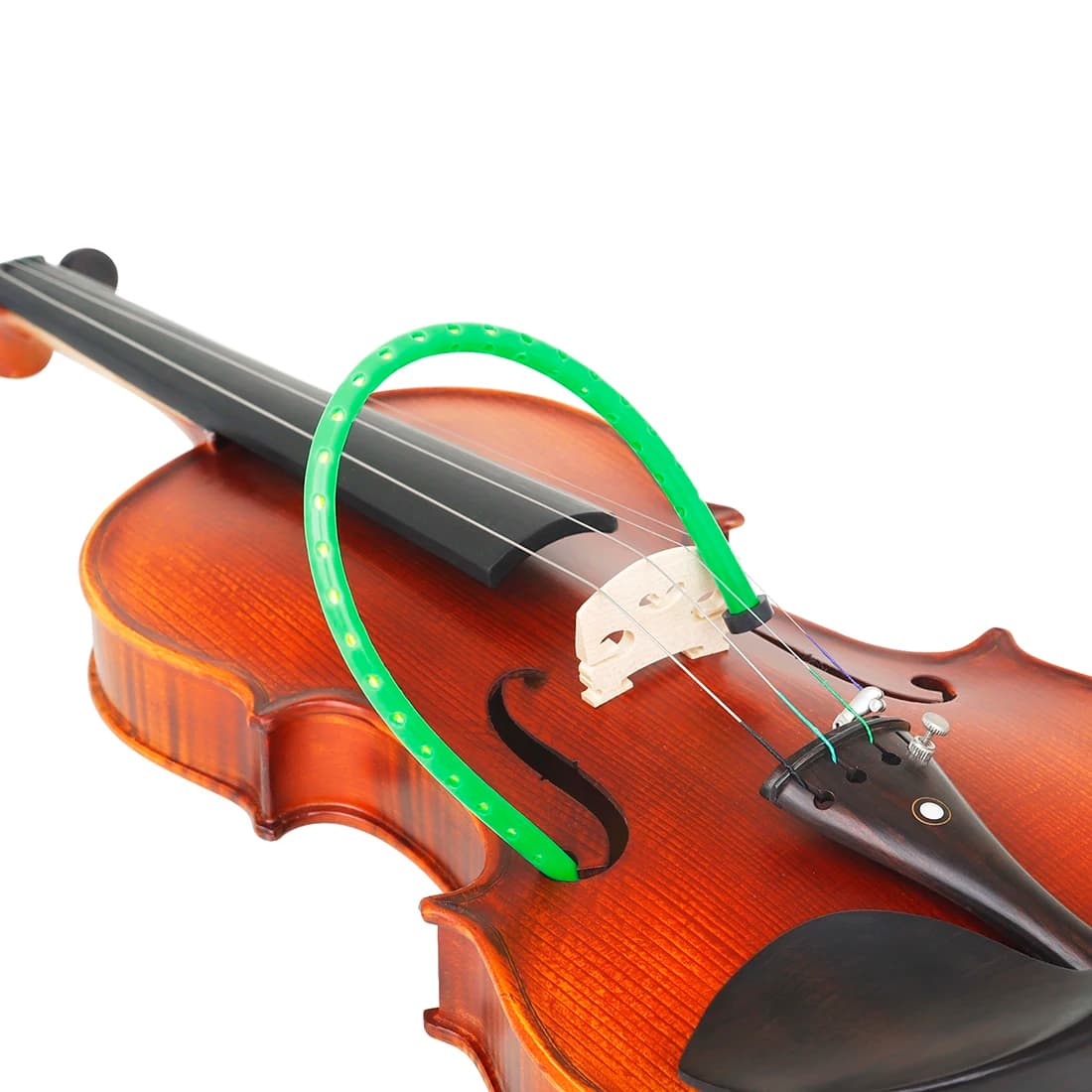 LN196 violin F hole humidifier humidity indicator green rubber hygrometer is suitable for the maintenance of the violin accessories pinched