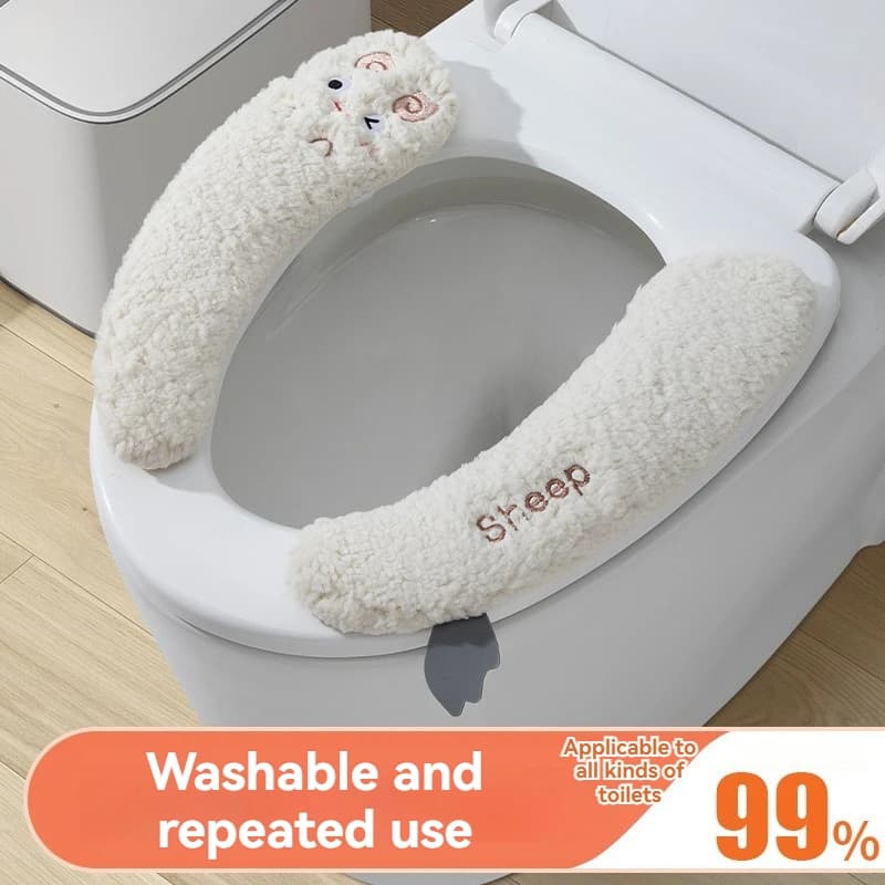 New Model Fashion Winter Seat cushion WC Adhesive housing for home toilet Seat cushion universal seasonal