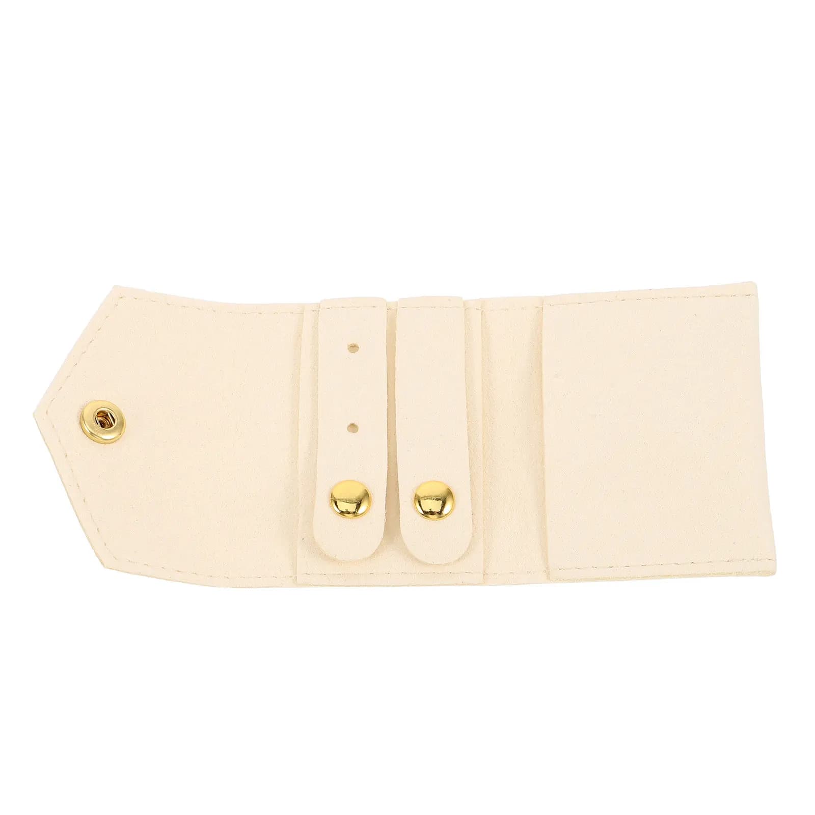 Astuccio Portagioie da Viaggio Portatile Pieghevole Mini Borsa Portaoggetti per Orecchini Collane Anelli da Donna Elegante Rotolo Portagioie