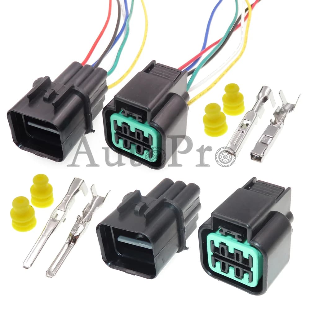 1 Set adattatore per cavo elettrico con sensore di ossigeno per Auto con presa impermeabile a 6 fori PB625-06027 per KIA Hyundai PB621-06020