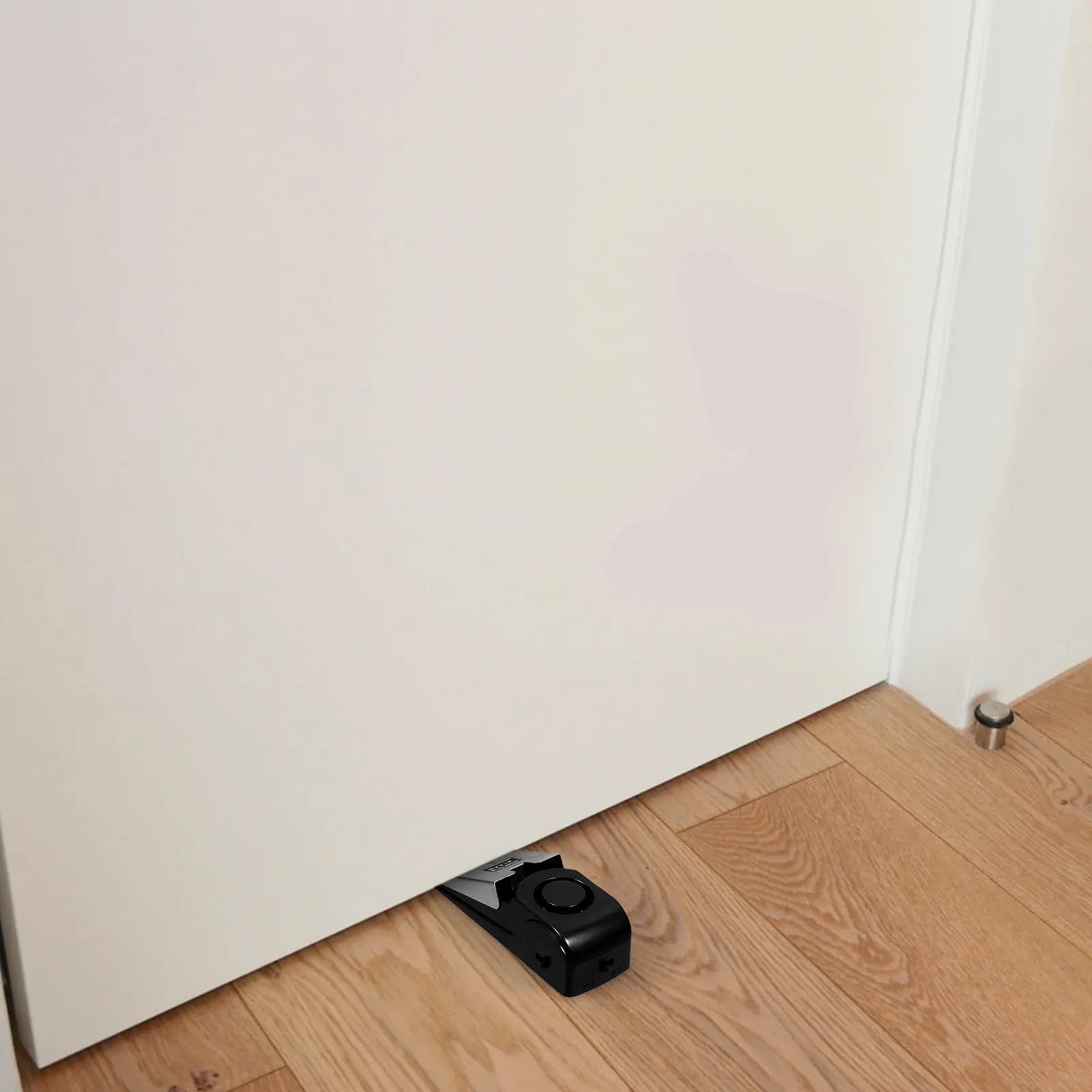 Allarme Sonoro per Porta 120Db Attivato da Sensibilità alla Pressione, Ferma Porta Pesante per Sicurezza Domestica e Viaggi