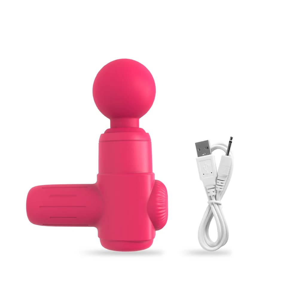 Portable vibrating massage to shape the body, deep muscle relaxation, fitness, slimming, health, anti-cellulite, massage gun.