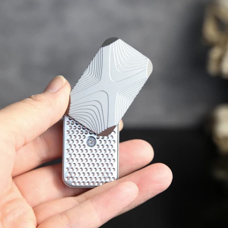 Calpo Forchetta Infinito Magnetico Push Slider Fidget Slider EDC Agitarsi Giocattoli Strumento ADHD Ansia Alleviare Lo Stress Giocattoli Adulti Regali