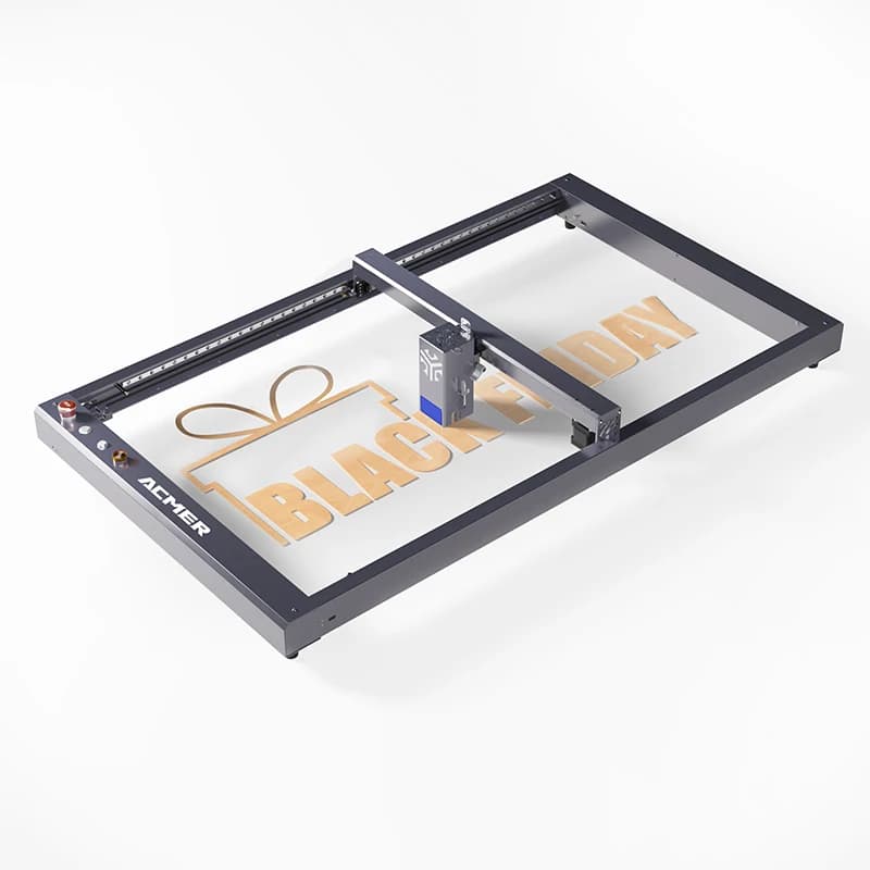 ACMER L80 Asse Y of extension for engraving with work area increased by 200% for laser engraver P2 10/20/33W, accessories for engraving machine