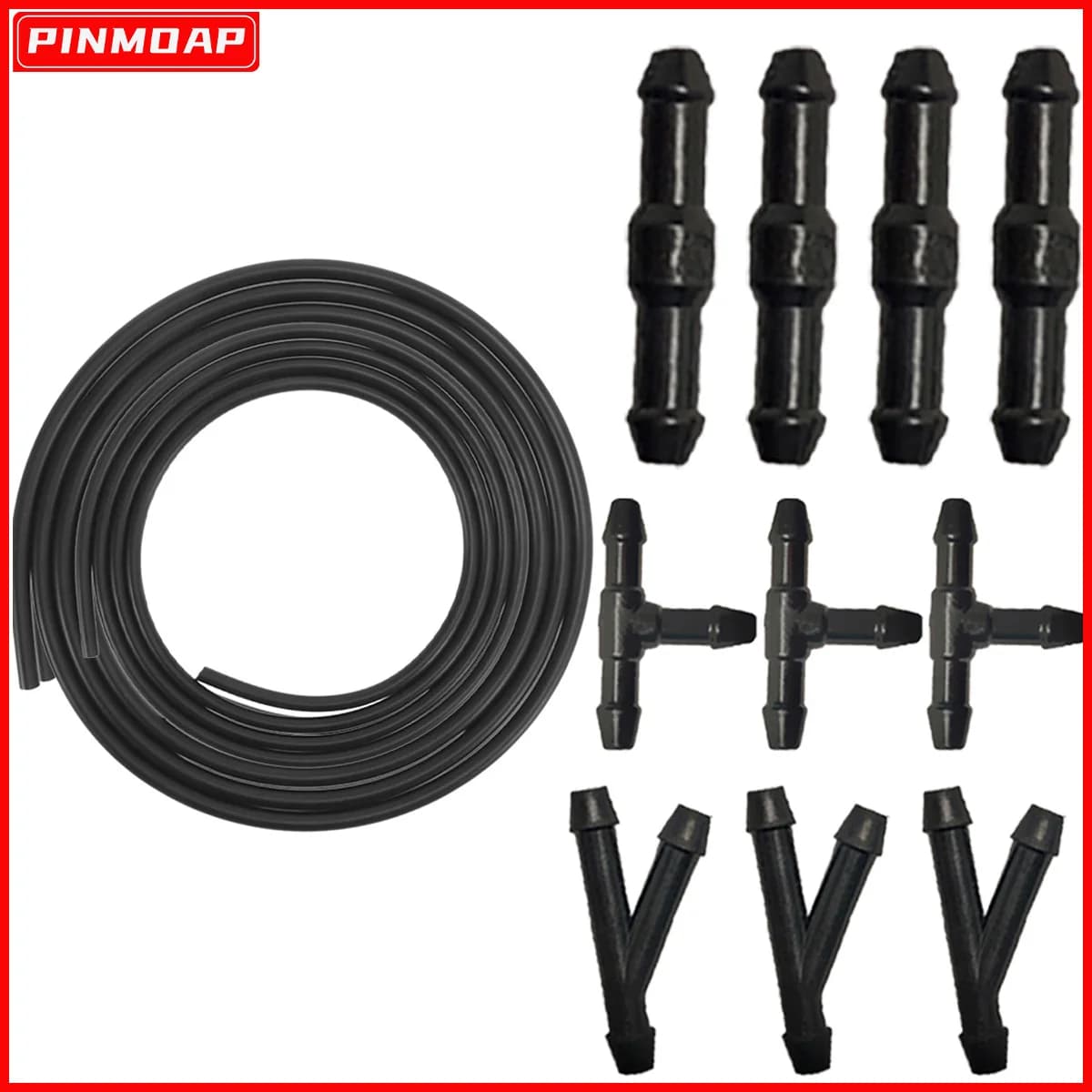 1Set Auto Tergicristallo Tubo di Spruzzo Giunto T Y I Tipo Parabrezza Rondella Tubo Ugello Tergicristallo Pulizia Tubo Dell'acqua Tubo Comune Accessori