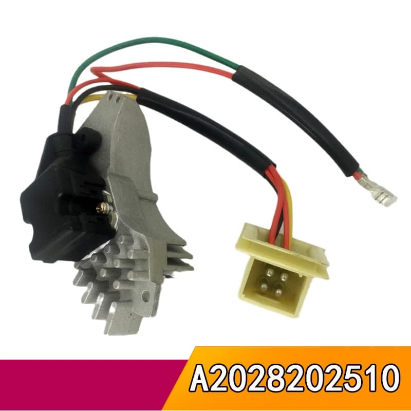 A2028202510 Resistenza del motore del ventilatore del riscaldatore del ventilatore elettrico per auto per Mercedes-Benz W202 S202 C220 C280