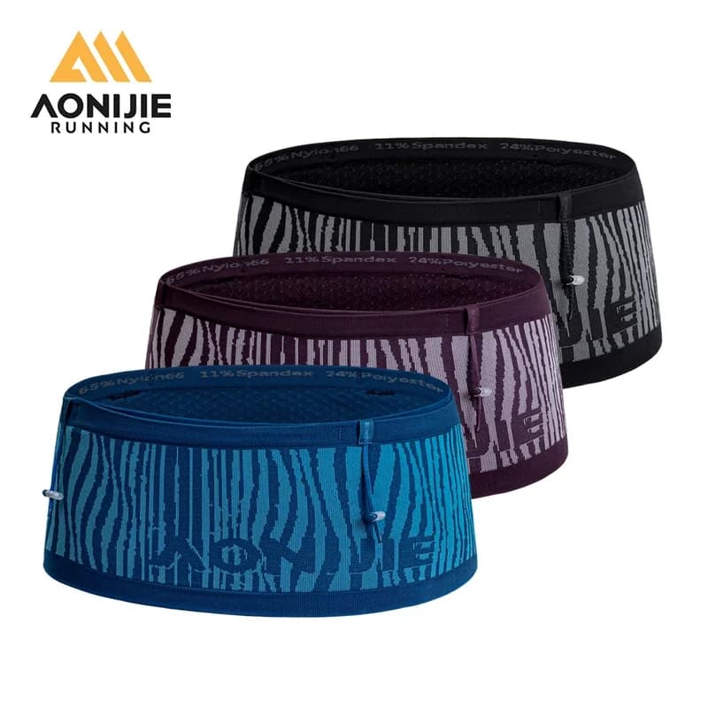 AONIJIE W8135 Women's Sport Bag Waist Belt for Ultralight Moisturization for Running Running Number Waist Belt Cycling Marathon