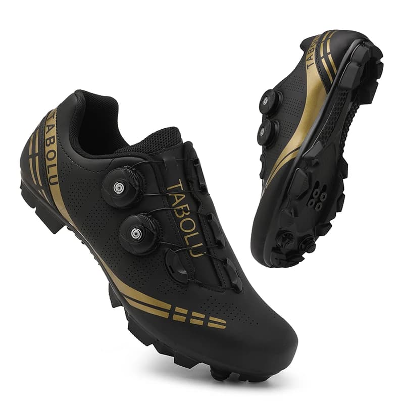 Scarpe da Ciclismo MTB per Uomo e Donna, Sneakers da Montagna, Calzature per Bici da Fuoristrada, Scarpe da Corsa con Tacchette per Bicicletta