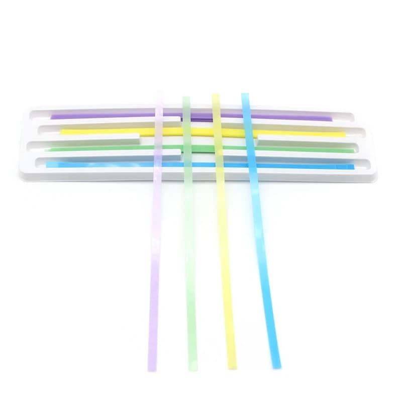 60pcs/box Dental Polishing Strip 4*150mm Tooth Interdental Resin Surface Grinding Whitening Sanding Dental Tool Dentist Material