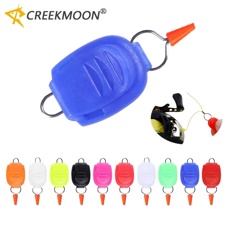 5/10/15pcs Updated Fishing Line Silicone Plug and Clips for Baitcasting Reel Card Lines Device Equipment Accessories