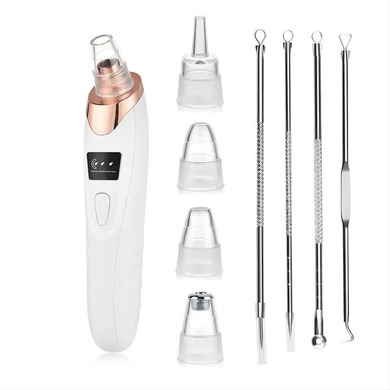 La più recente tecnologia per la rimozione dei punti neri Aspirapolvere per pori Kit per la rimozione dei punti neri del viso e del naso Strumento elettrico per l'estrazione del viso dell'acne 2026