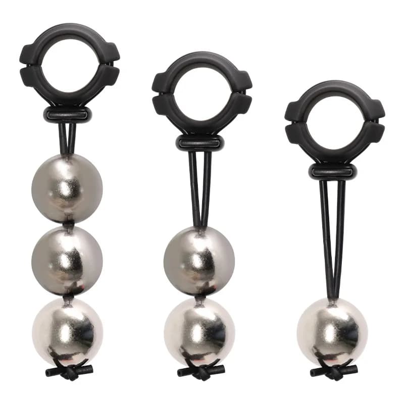 Men's Glande Trainer Ginnico Beads Weighted Barella for Gravity Ball Penis Ring Extender Enlargement sperm block Sex toys for men
