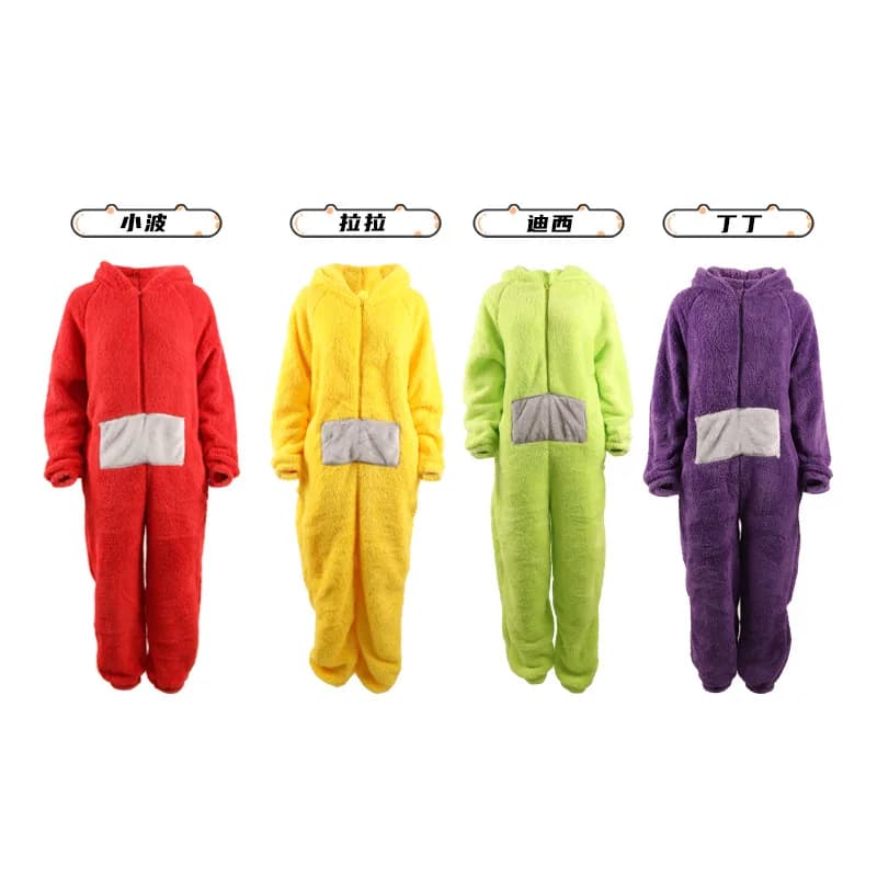 Adult Dress Costume Animated Cartoon Pigiama Adult Dress Unisex Cosplay Homewear Sleepwear Party