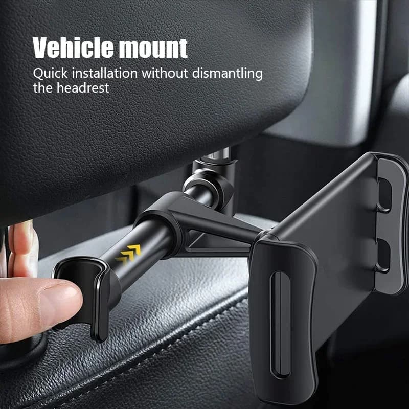 Universale 4-11 pollici telescopico per auto cuscino posteriore supporto per telefono tablet supporto per auto sedile poggiatesta posteriore staffa di montaggio per tablet ecc