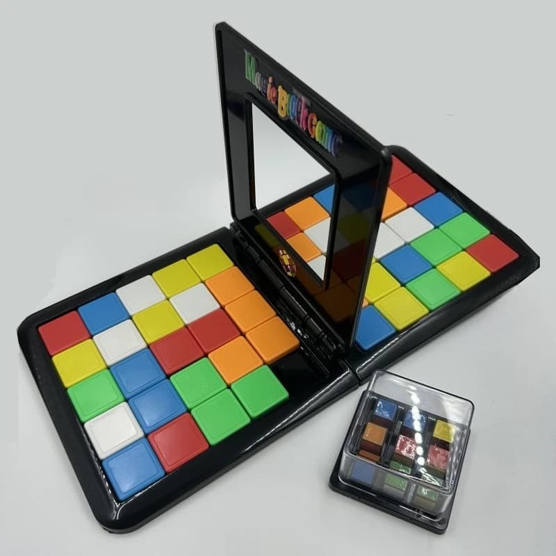 Gioco di battaglia a colori Genitore-figlio Quadrato in legno Desktop Giocattoli educativi per bambini Regalo per ragazza ragazzo antistress