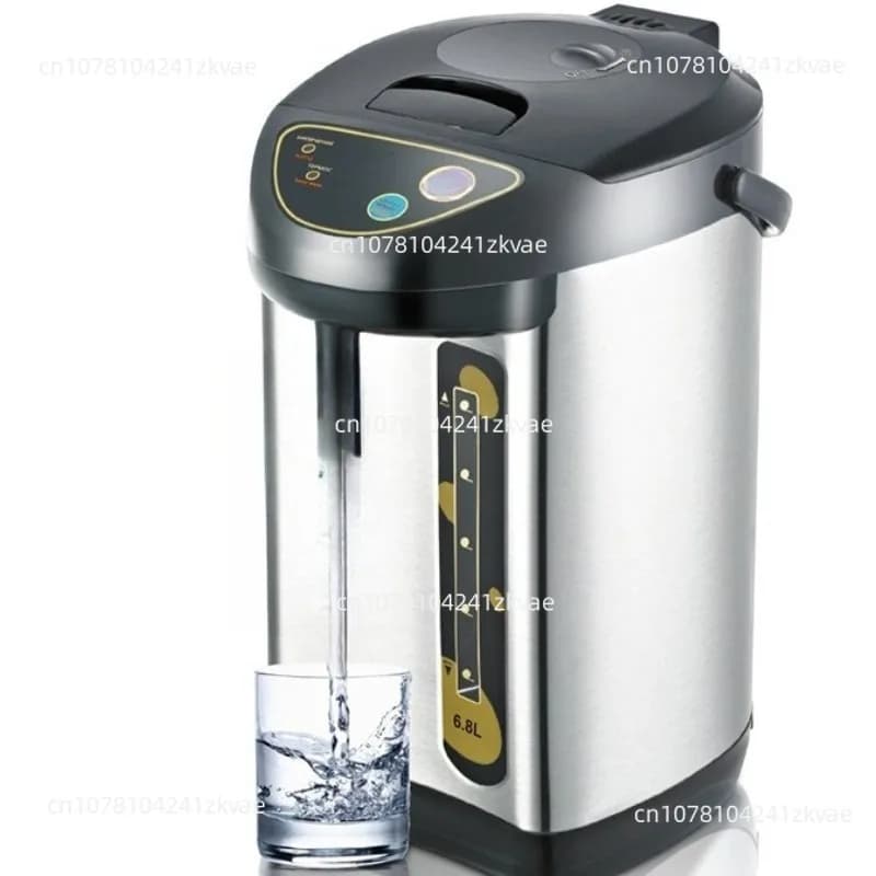 Electric hot water bottle insulation 6.8 liters water dispenser at constant temperature Automatic hot water of great capacity