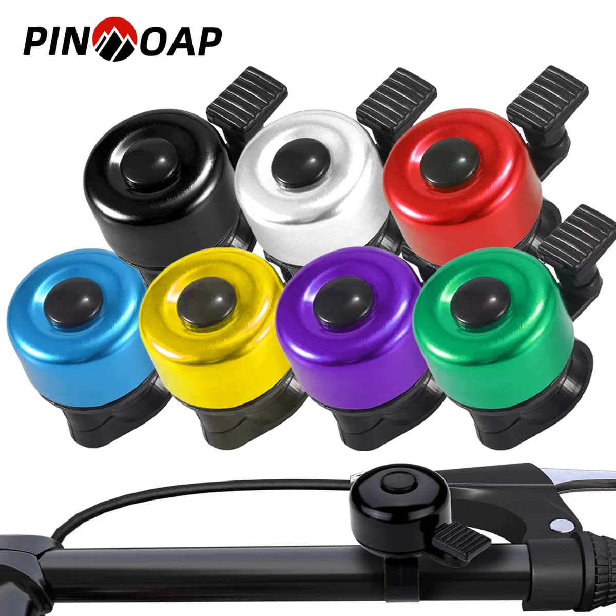 Aluminum Alloy Bike Bell MTB Clacson Ring Safety Sound Alarm Handlebar Alarm Cycling Kids Bike Accessories