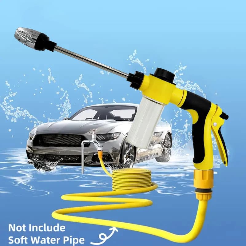 High Flexible Hose Gun Pressure Spray Water Gun Garden Washing Pipe Sprinkler Ugello Sprinkler Cleaning Car Washer Toolkit Automatic Washing Machine Gun