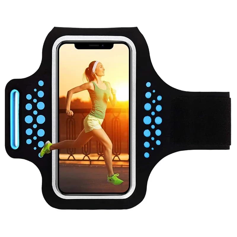 HAISSKY 5.0 "Small racing arm bag for iPhone 13 12 Mini 11 Pro 6 6s 7 8 SE2022 2020 Hand belt training arm bag