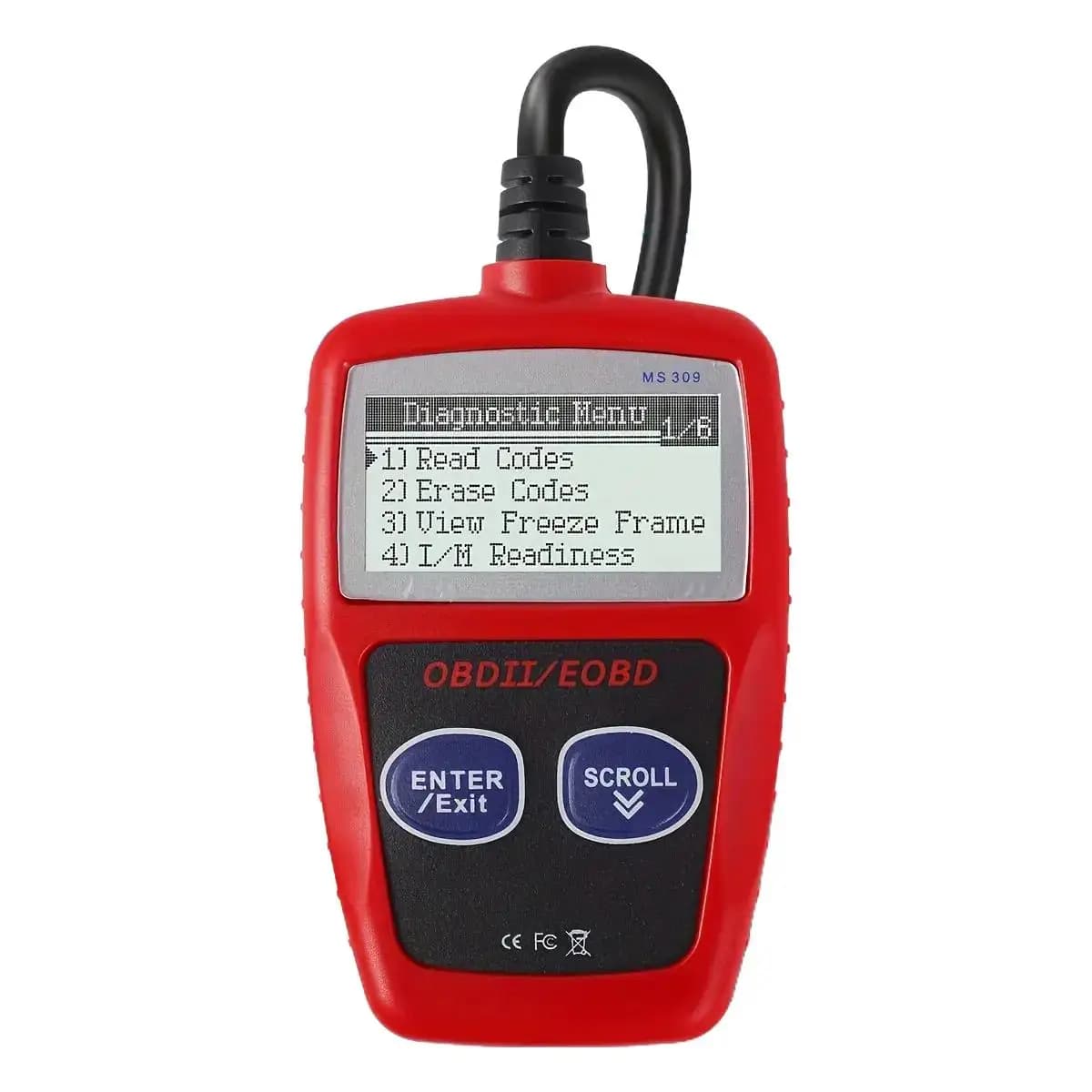 Lettore di codici di guasto per auto multifunzionale Scanner diagnostico accurato del motore ToolScanner Lettura e cancellazione Visualizzazione del codice di guasto per Peugeot