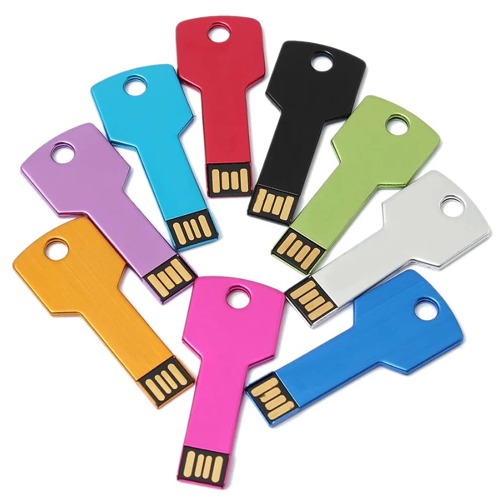 Chiavetta USB Colorata 2.0 da 128GB, Pendrive 4GB 8GB 16GB 32GB, Regalo Creativo, Memoria USB per Affari 64GB