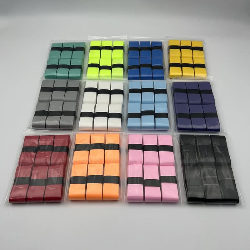 6/10-piece set of badminton grip anti slip straps, tennis racket sports grip pads, shock-absorbing grip straps