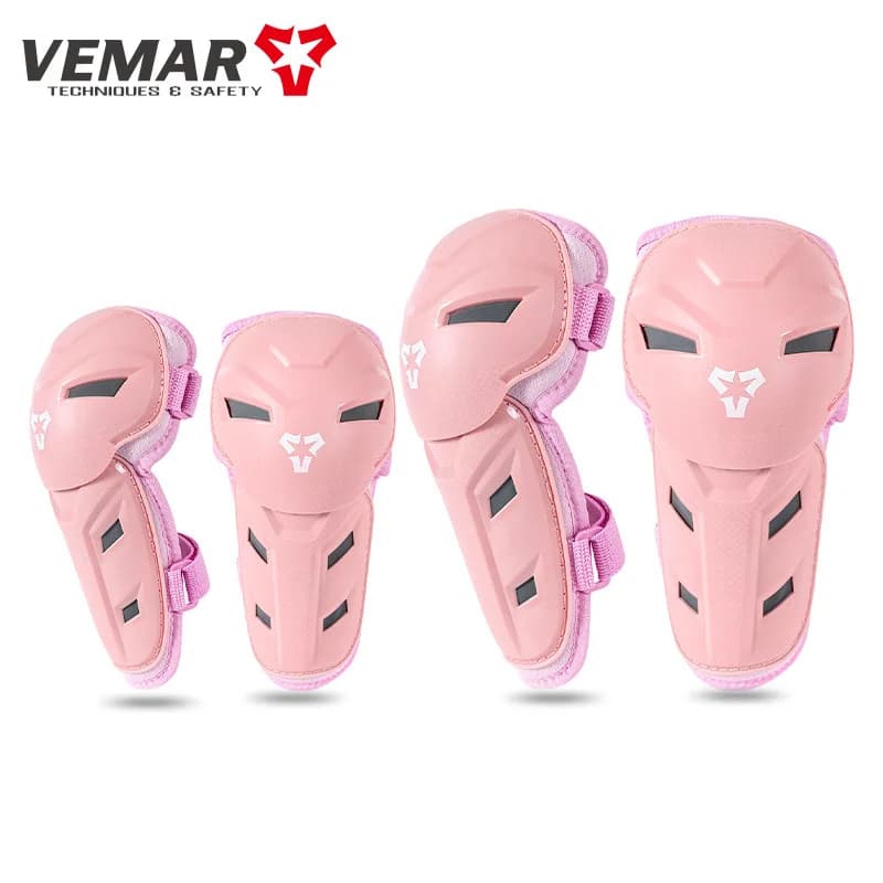 VEMAR Children Moto Anti-Caduta Motocross Gomito Ginocchiere Bambino Moto Off-Road Dirt Bike ATV Children Gomito Ginocchiera