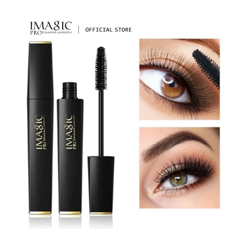 IMAGIC New Curling Mascara Waterproof Black Concentrated Cosmetic Eyelash Curling Extended Curling Excess and Fast Drying