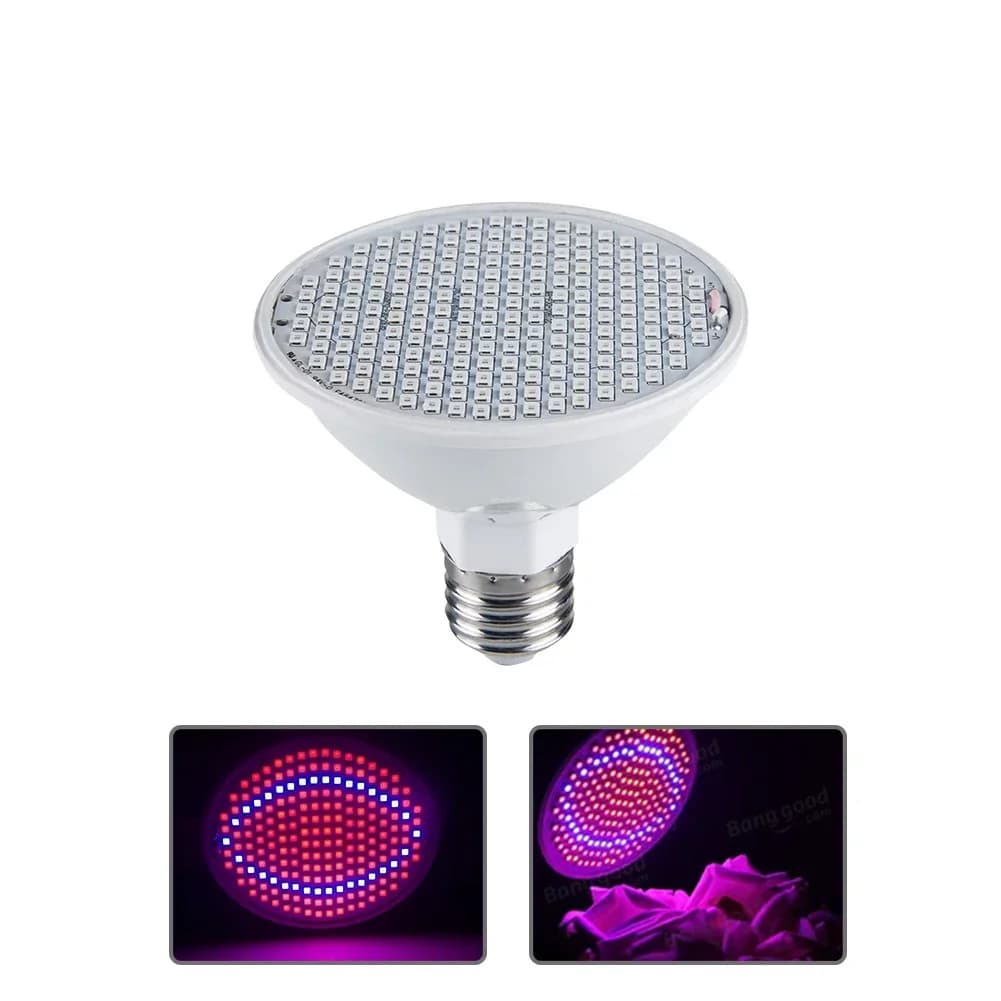 E27 Plant Lights Hydroponic Growth Light Phytolamp 200led 126led Full Spectrum Led bulb Phytoncide Light Flower Seed