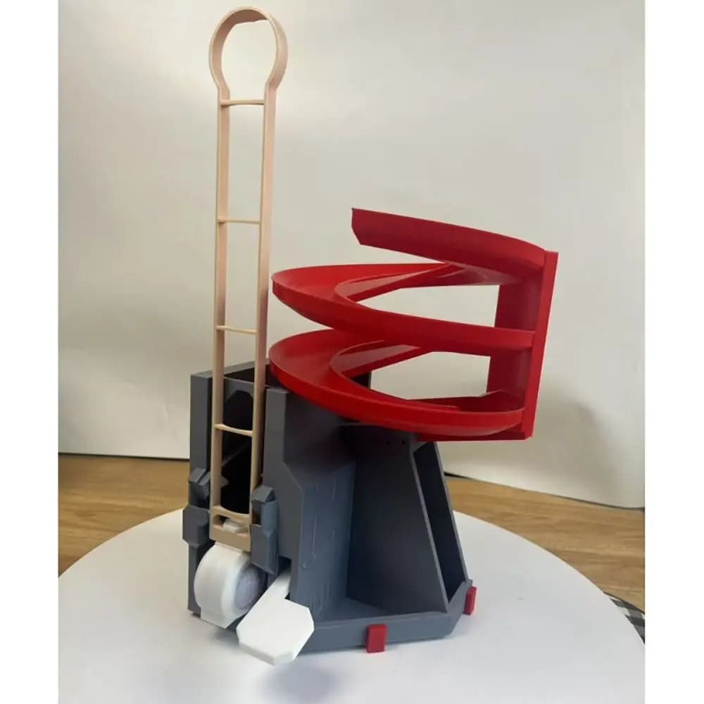 Lanciatore di palline da golf stampato in 3D Capacità di 25 palline Controllo del pedale Gamma da golf Reloader Golf Aiuto per la pratica professionale