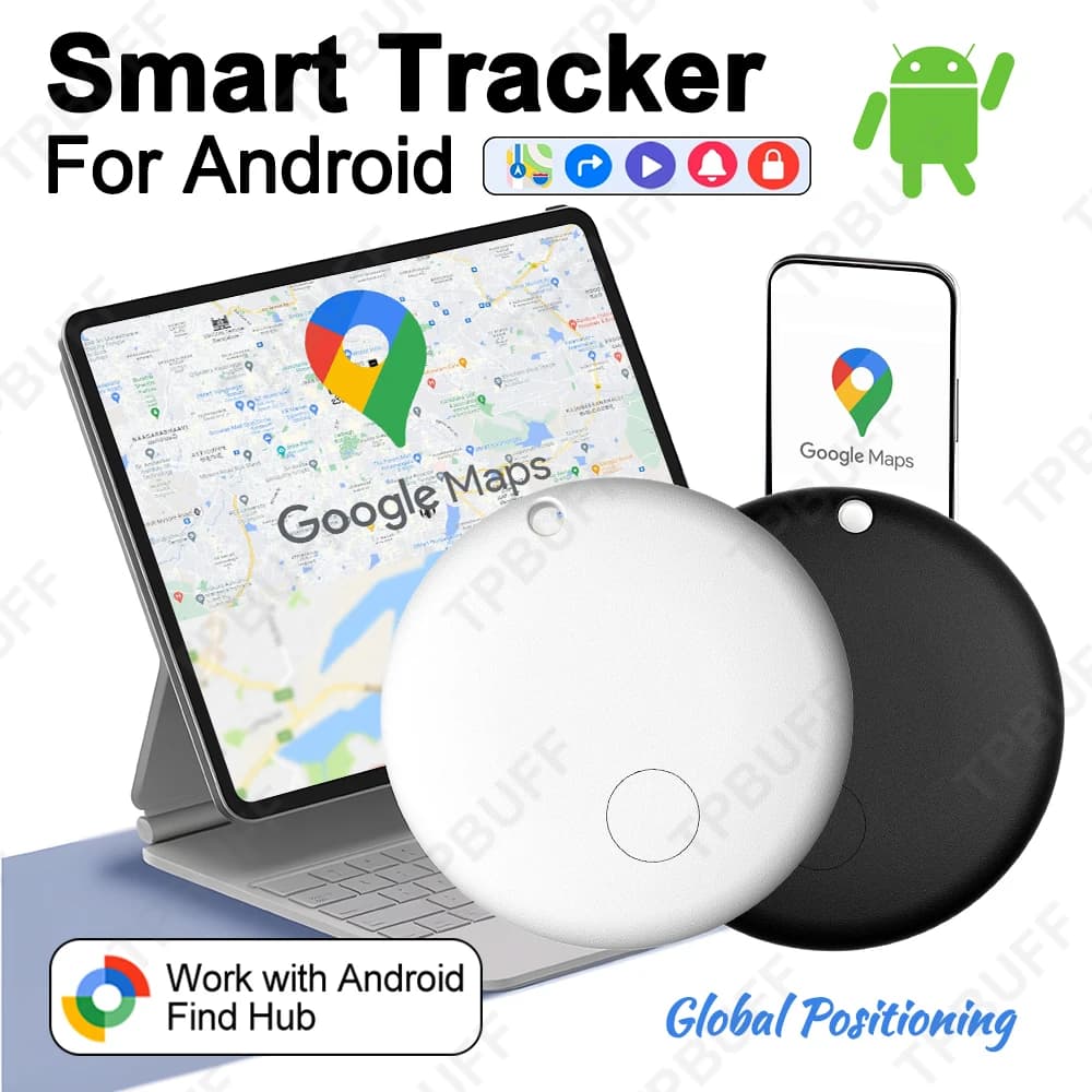 GPS tag track Find my mini GPS Bluetooth Standby time Global accurate positioning Anti-smarriage device Two colors available