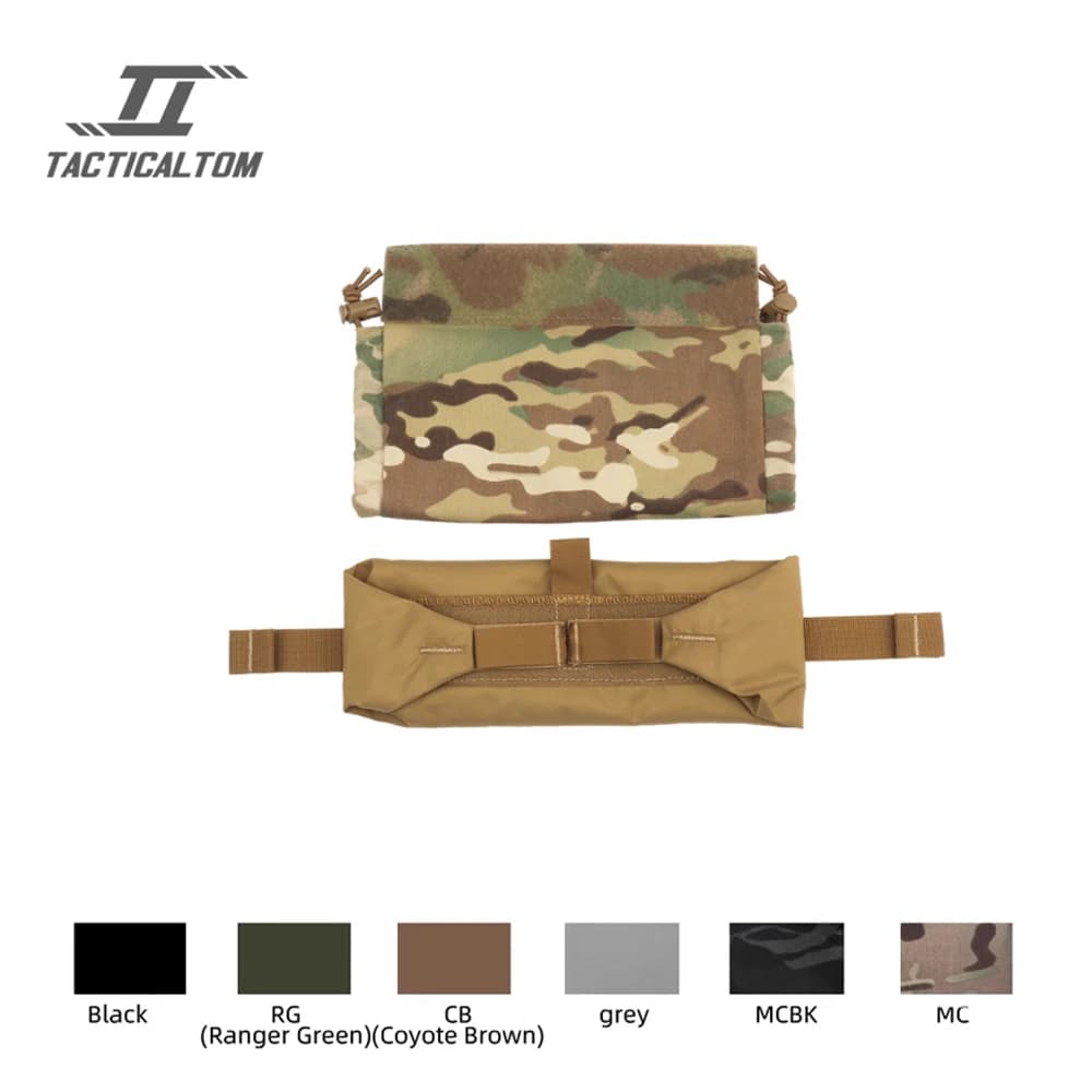 Il gilet da combattimento tattico Tom aumenta la borsa medica dell'addome inferiore, kit di pronto soccorso mimetico FC portatile a sgancio rapido di grande capacità
