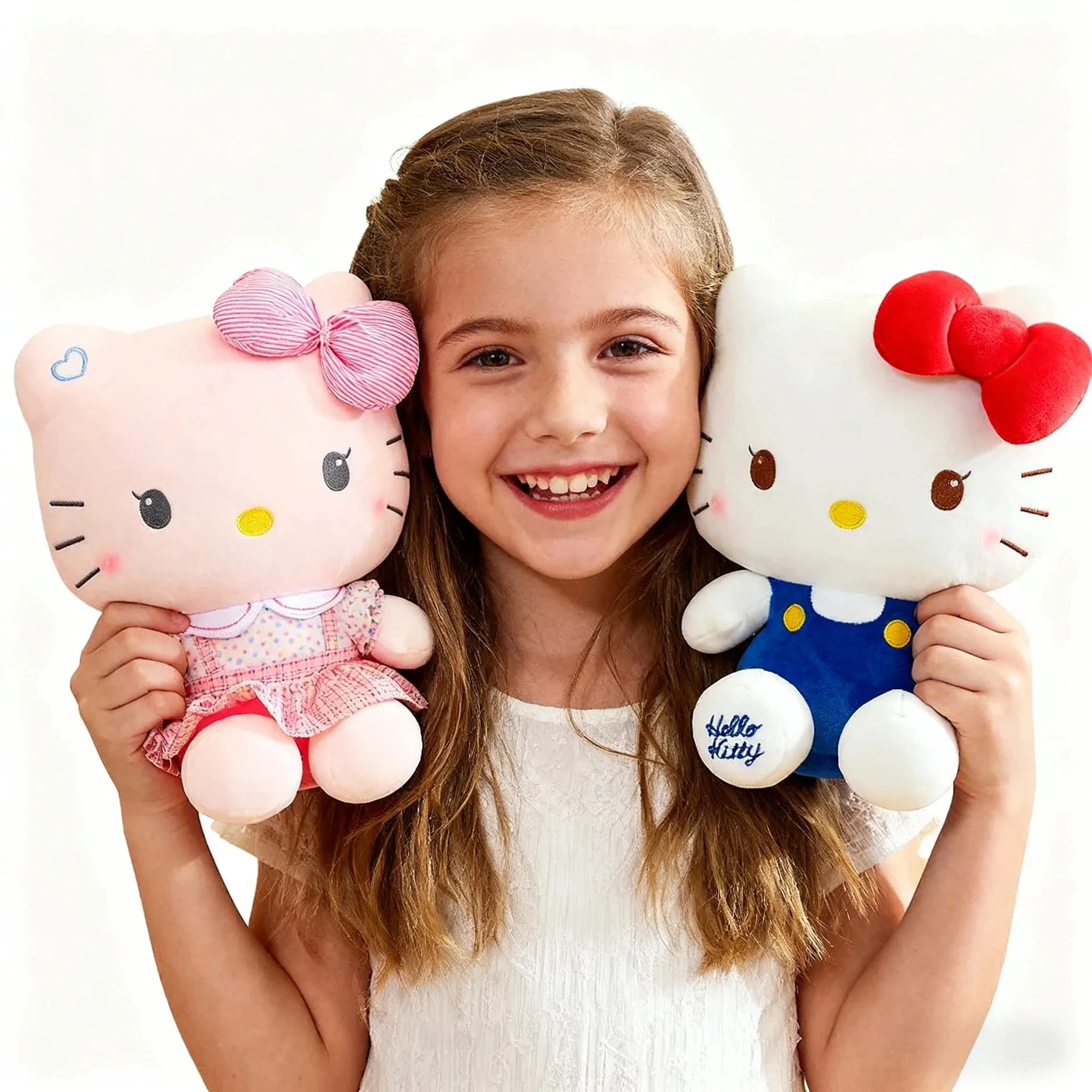 Nuovo Peluche Kawaii Sanrio 25cm, Cane Jade, Bambola Vestita Kuromi, Giocattolo di Peluche, Animale Imbottito, Regalo di Compleanno