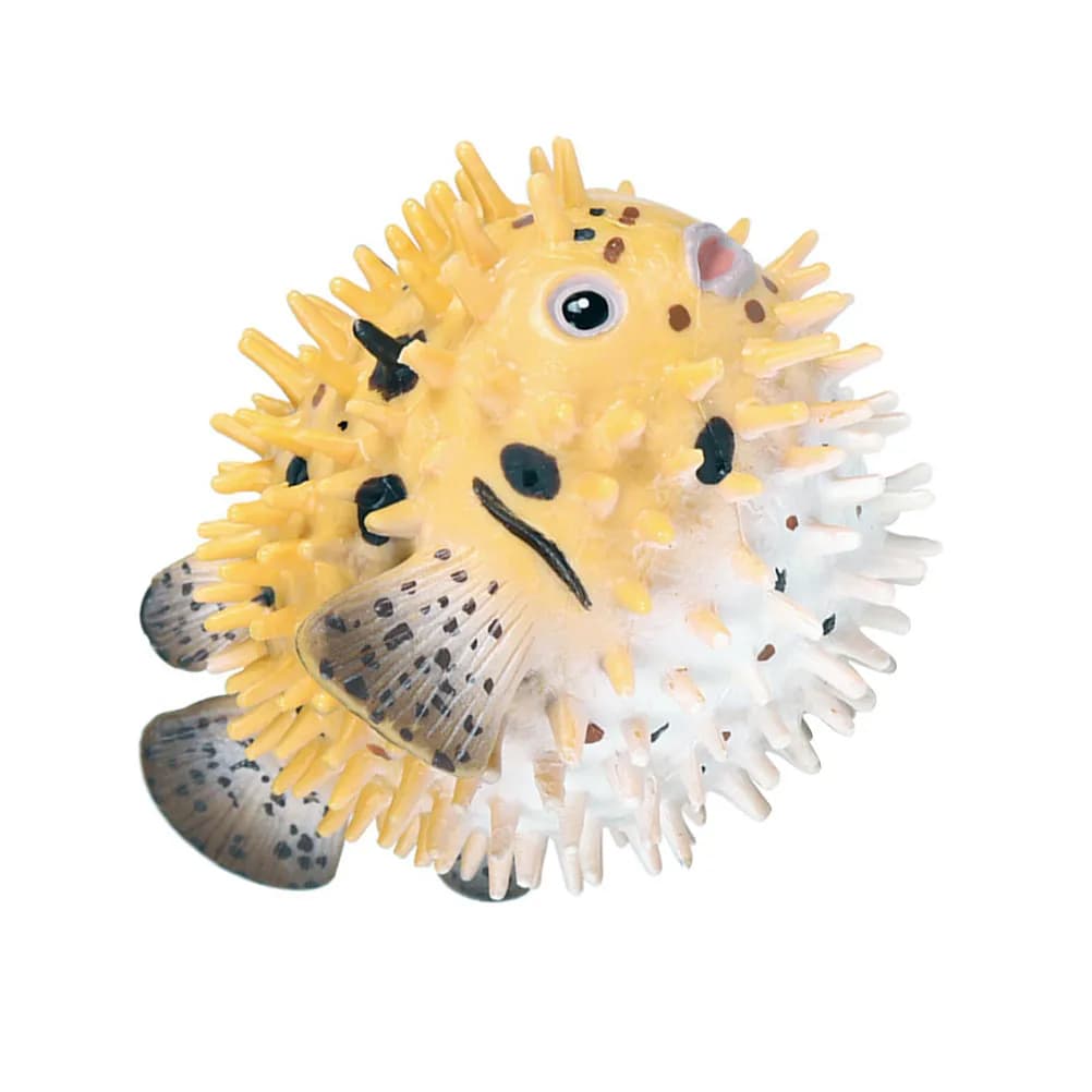 1 Pezzo Decorazione da Scrivania a Forma di Animale Marino, Pesce Porcupine, Simulazione Creativa di Vita Marina, Educativa e Cognitiva