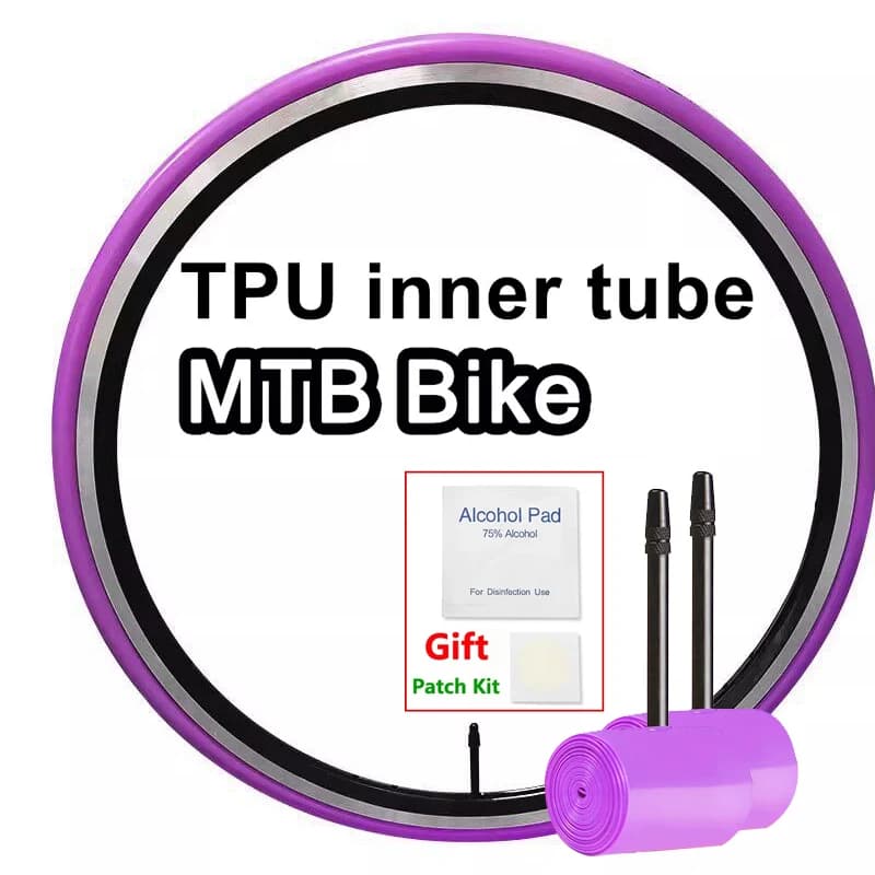 MTB 29 26 27.5 Bike Inner Tube Ultralight Camera TPU 29x1.95 2.0 2.1 2.2 2.3 2.4 2.5 2. 6 Inch Mountain Bicycle Tire 29er