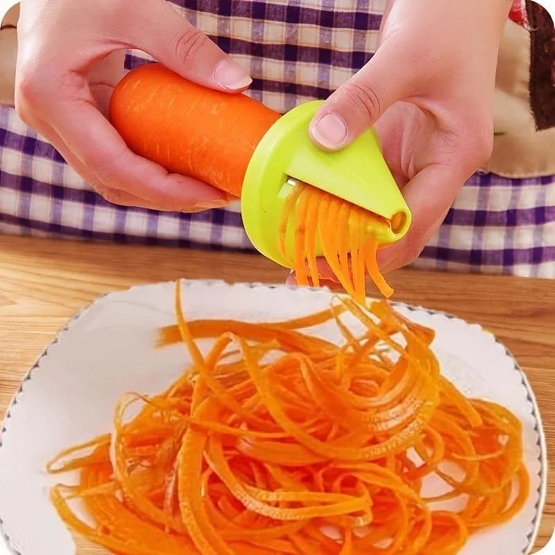 Cooking rotary shredder Spiral hamster Manual slicer for vegetables Fruit potato radish Cooking kit Kitchen accessories