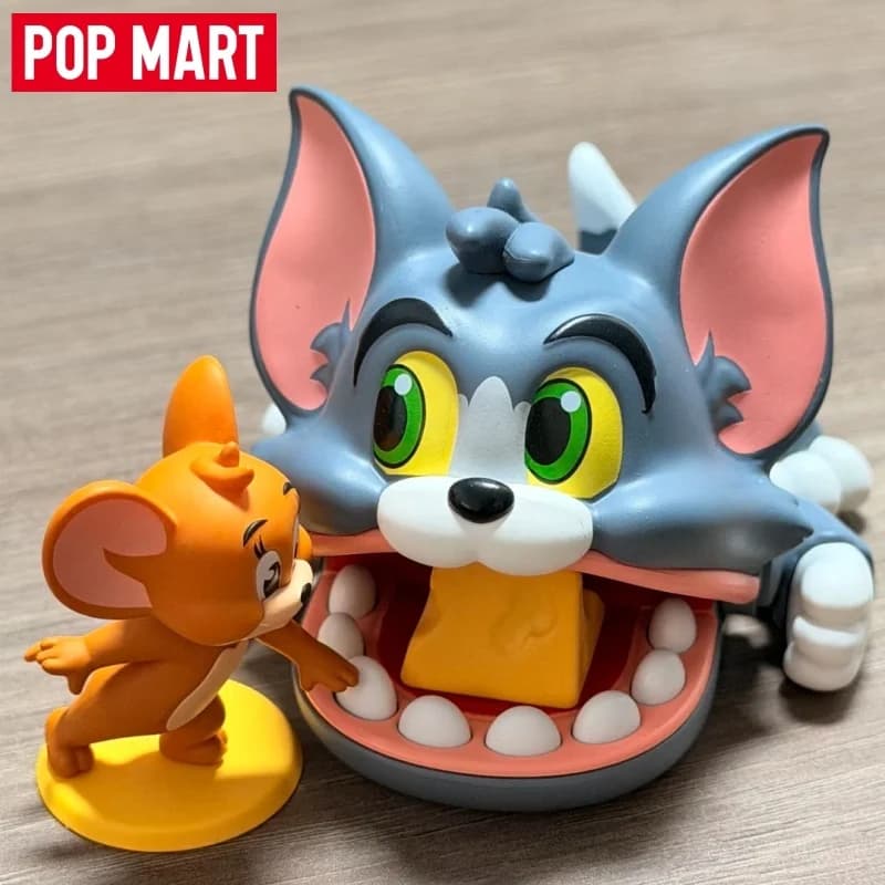 POPMART Tom e Jerry Serie Luna Park Blind Box Originale Mystery Box Giocattoli Bambola Adorabili Ornamenti Anime Collezione Regalo di Compleanno