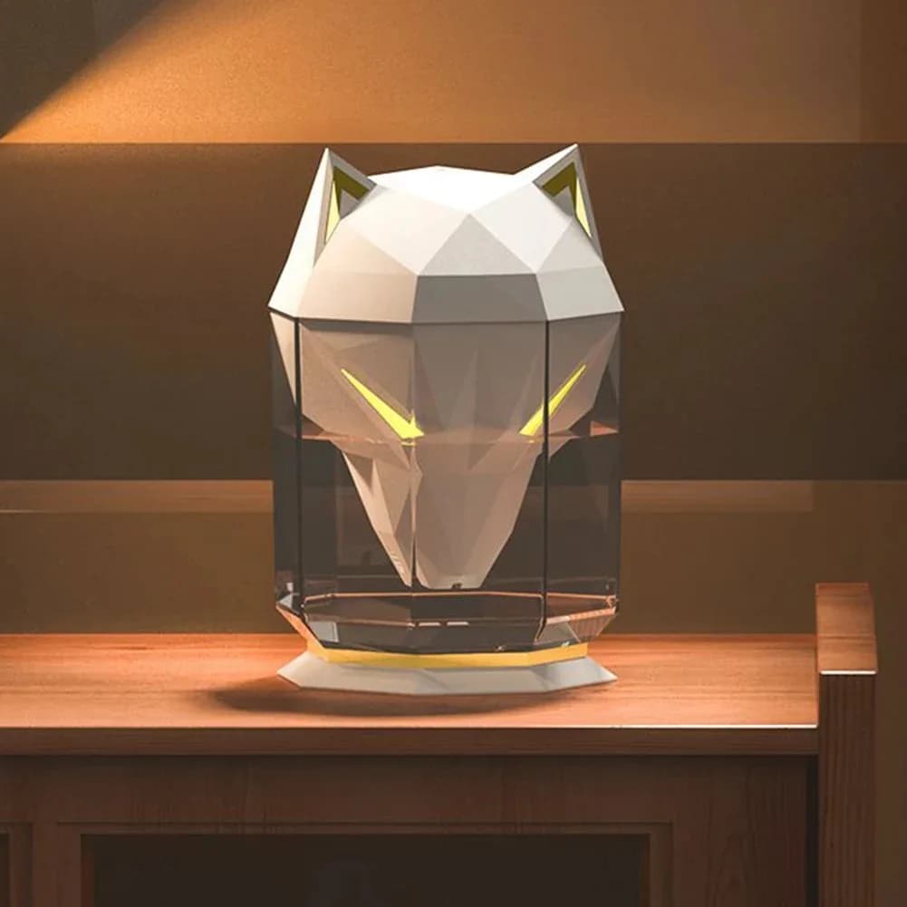 Umidificatore da 600 ml Diffusore elettrico di oli essenziali USB spray portatile per nebbia fredda con luce a LED, adatto per l'home office