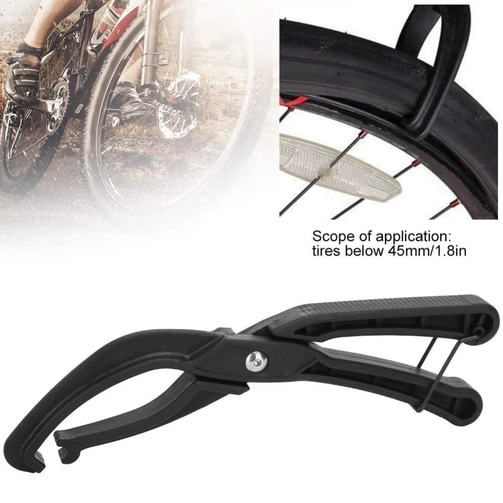 Leve per pneumatici bici, pinze per pneumatici bici, morsetto per rimozione pneumatici con impugnatura antiscivolo, pratico per la manutenzione delle ruote